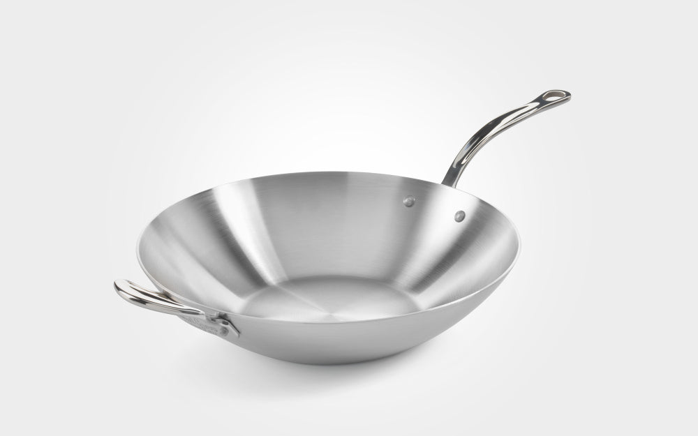 Samuel Groves 32cm stainless steel 3-ply wok