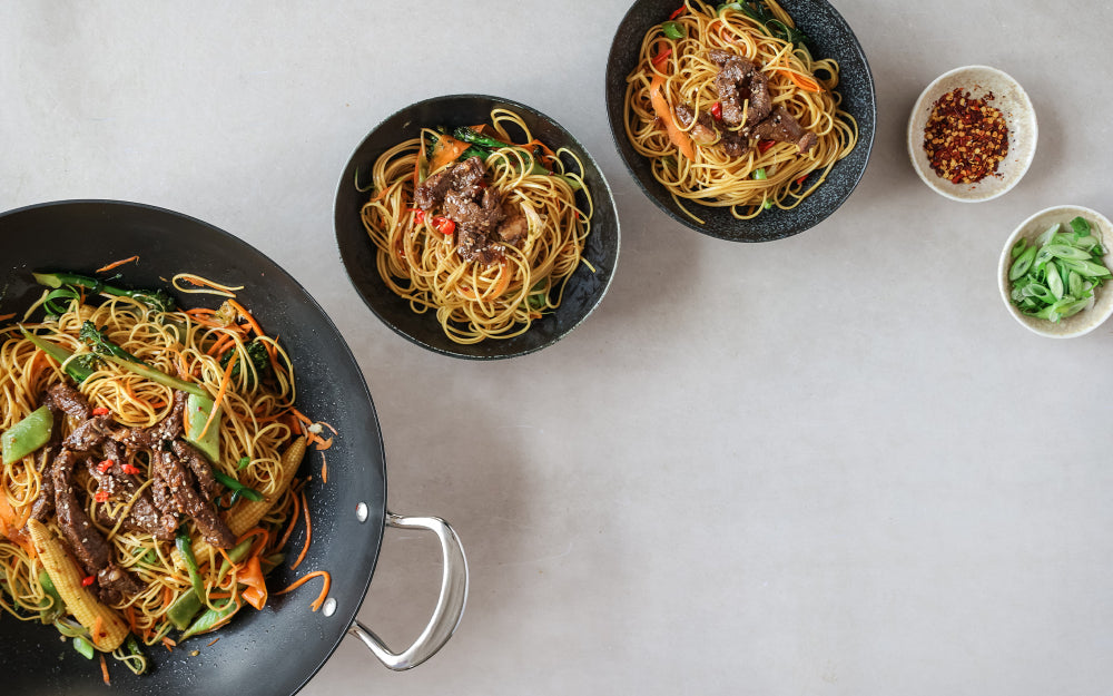 Samuel Groves Classic Non-Stick Stainless Steel Triply Wok