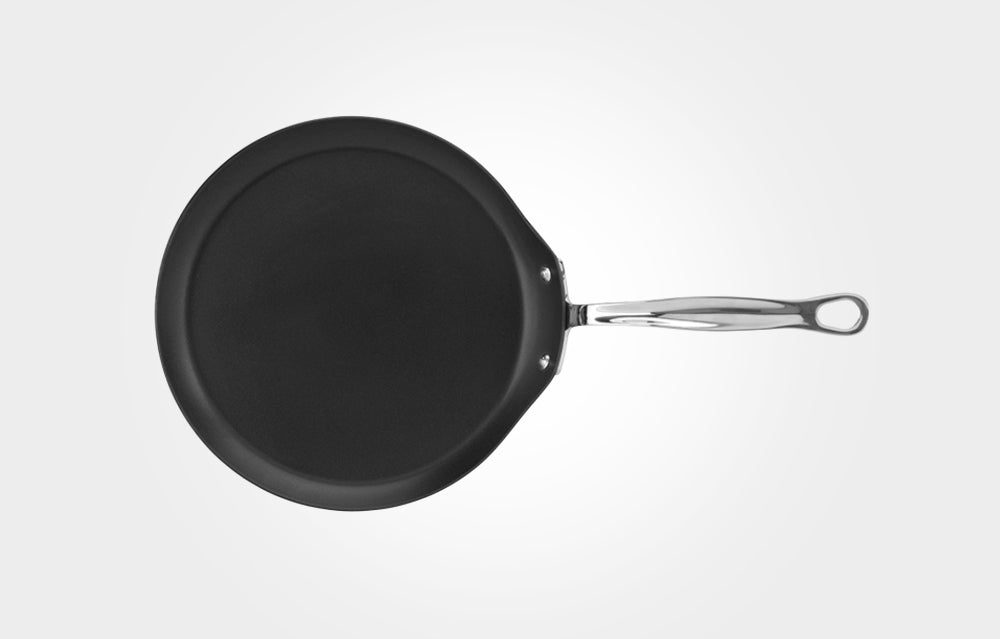 Samuel Groves Classic 26cm Non-Stick Stainless Steel Triply Crepe Pan