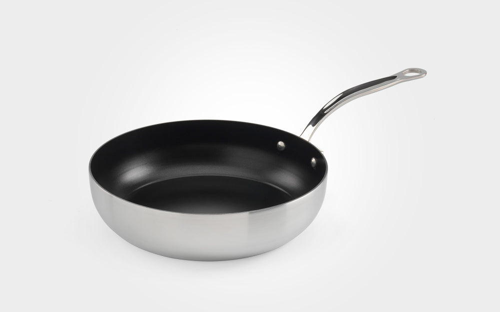 Samuel Groves Classic Non-Stick Stainless Steel Triply Chefs Pan