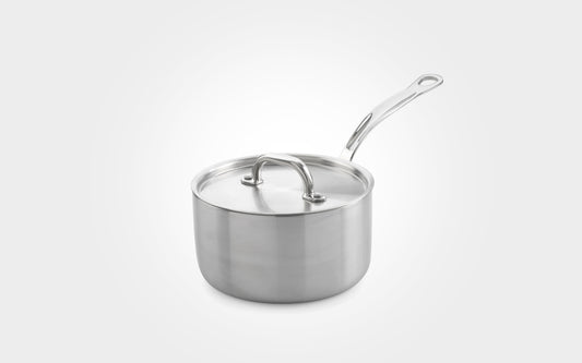 Samuel Groves Classic Stainless Steel Triply Saucepan with Lid