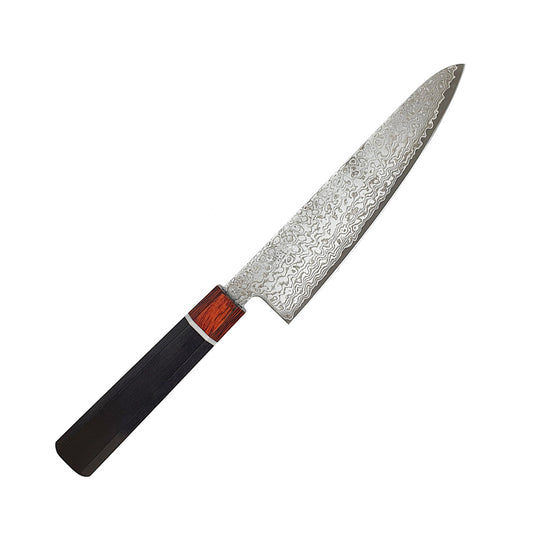 Yasuo Black 143mm Small Santoku Knife