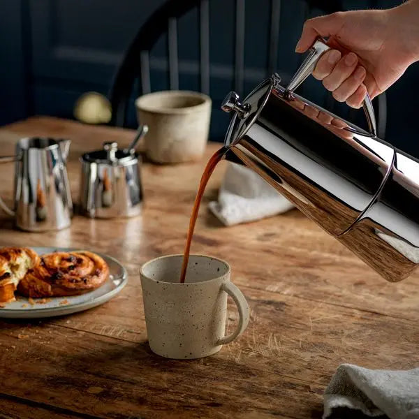 Stellar Art Deco, 6 Cup Espresso Maker, 375ml