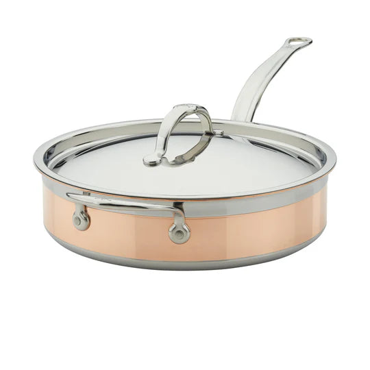 Hestan CopperBond™ Induction Copper Sauté Pan with Lid 26cm / 3.3L