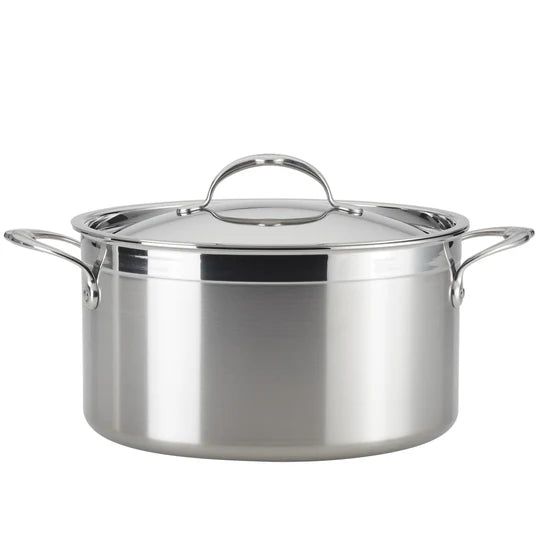 Hestan ProBond Induction Stainless Steel Stockpot &amp; Lid – 26cm (7.6L)