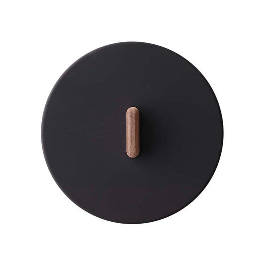 JIU Iron Lid with Walnut Wood Handle by FUJITA KINZOKU