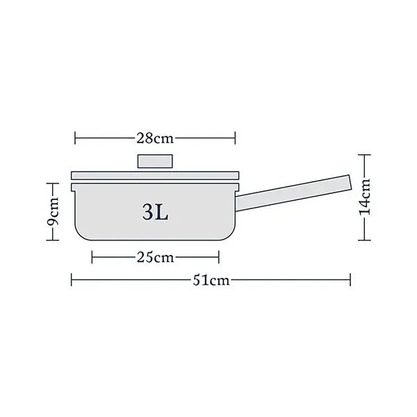 Stellar James Martin, JM 28cm Saute Pan, Non-Stick