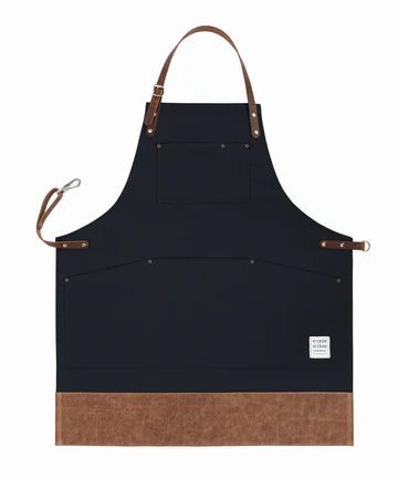 The Risdon Original Apron with Leather Trim