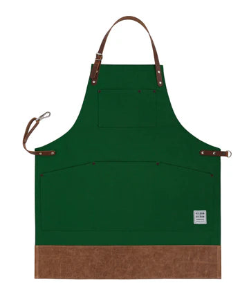 The Risdon Original Apron with Leather Trim