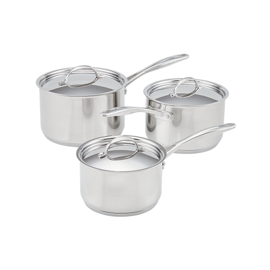Stellar Profile 7000, 3 Piece Saucepan Set