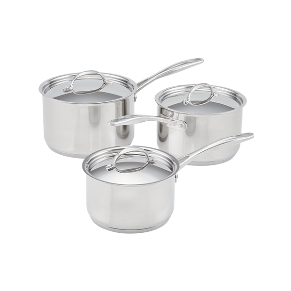 Stellar Profile 7000, 3 Piece Saucepan Set
