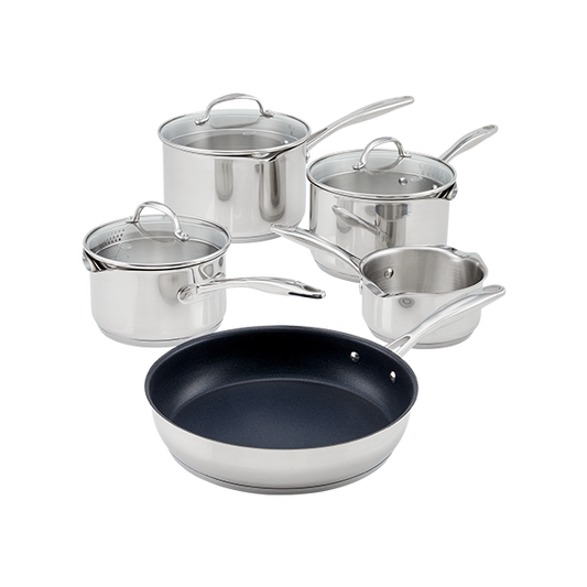 Stellar Profile, 5 Piece Draining Saucepan Set