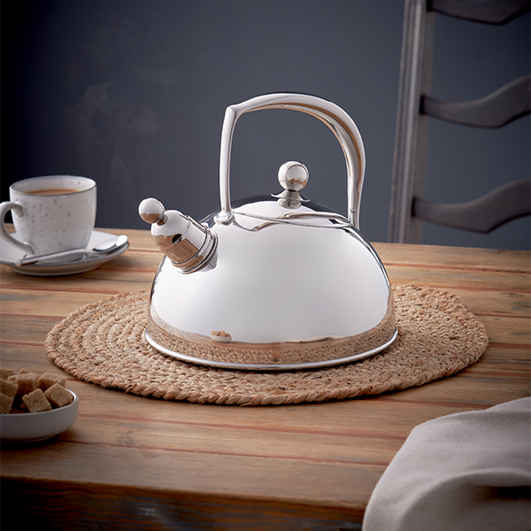 Stellar Stove Top Bresor Polished Kettle, 2L