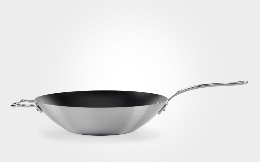 Samuel Groves Classic Non-Stick Stainless Steel Triply Wok