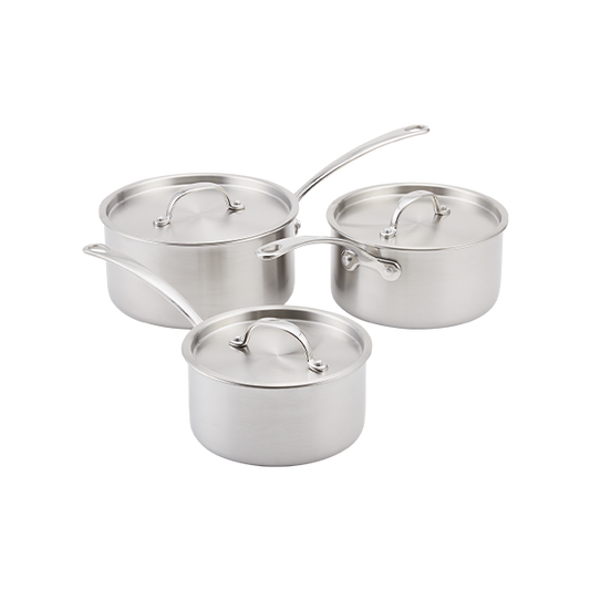 Stellar Eclipse, 3 Piece Saucepan Set